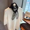 Lenço de Seda Floral Fresco Estilo Japonês e Coreano, Lenço de Pescoço Artístico Fashion, Lenço Longo Fino para Proteção do Pescoço, Acessório de Moda