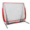 Rede de Treino para Rebater Baseball Rede de Treino Base Home Plano de Rebater Bola Rede de Prática Arremessador Rede de Bloqueio