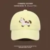 Gorra de Béisbol Bordada de Caballo Pequeño Ins Estilo Coreano 2026 Nuevo Modelo Unisex Versátil Gorra de Pico Que Hace que la Cara Parezca Más Pequeña