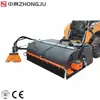 Barredora de Accesorio para Cargador Compacto tipo Bobcat, Accesorio Barredor para Eliminación de Polvo en Obra de Construcción Vial, Barredora Cerrada