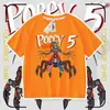 Camiseta de Manga Corta Nueva de Verano Prototipo de Poppy Playtime, Top Versátil para Niños y Niñas, de Moda