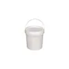 Balde Plástico 2L-2.5L Balde Redondo 2 Litros Balde Selado para Tinta 2-2.5kg Versão Espessada Branca Balde para Alimentos
