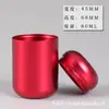 En stock venta al por mayor latas de té de color sólido latas de aluminio latas selladas de aleación empaques de té de alta calidad latas pequeñas de té portátiles latas de aluminio