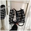 Bolsas Casuales Nuevas de Invierno 2026 Transfronterizas para Mujer, Bolsas Grandes de Moda Nuevas, Bolsas de Gran Capacidad, Bolsas de Cuadros para Mujer