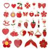 Traje Misto 400 pequenos acessórios gota de óleo liga DIY pulseira colar pingente de orelha chaveiro acessórios material de pingente