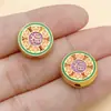 Contas Espaçadoras de Liga Estilo Chinês Sorte e Fortuna com Caractere "Fu", Lótus, Nó Chinês, Lingote de Ouro, Repolho Acessórios para Joias DIY Atacado