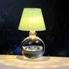 Bola de Cristal Tallada en 3D Transfronteriza Luz Nocturna Luminosa Lámpara de Mesa de Escritorio para Dormitorio Adornos Decorativos de Ambiente Regalo de Cumpleaños