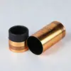 Productos Cosméticos Personalizados de Alta Gama, Botellas Cilíndricas para Aceites Esenciales, Cajas Cilindricas de Cartón, Productos Personalizados para el Cuidado de la Piel, Cajas Cilíndricas de Cartulina Dorada