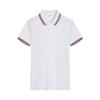 Camisa Polo de Solapa de Manga Corta Personalizada Ropa de Trabajo para Grupos de Exposición Camisa Cultural Bordada Uniforme de Fábrica Camiseta Estampado DIY de Logo