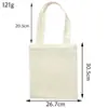 Bolsa de Lona Estilo Ins Bolsa Carteiro Bolsa de Lona Lisa DIY Pintada à Mão Colorida Sacola de Compras Colorida Bolsa de Lona de Algodão Colorida