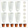 Equipos de Marea para Acuaponía Cultivo sin Suelo Vasos de Plantación Sifón Canastas de Cultivo Conexión de Dispositivos Tuberías de Suministro de Agua DIY Accesorios
