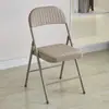 Silla de comedor plegable, simple y portátil, adecuada para apartamentos de alquiler, residencias estudiantiles, sillas de computadora, sillas de entrenamiento para salas de conferencias con respaldo, silla tipo puente