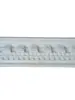 Moldes para Molduras de Aleros de Segundo y Tercer Nivel Estilo Chino, Líneas Decorativas para Muros Exteriores de Doble Párpado, un Juego Completo de Líneas de Columnas Romanas Estilo Europeo