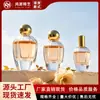 Em estoque: Frasco de perfume de vidro transparente de 30ml, frasco vazio de alta qualidade, frasco recarregável tamanho viagem, frasco spray para perfume, frasco de vidro