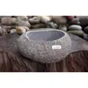 Macetas Pequeñas de Inspiración Zen, Macetas de Piedra, Macetas para Suculentas, Macetas para Juncos, Macetas para Hierba del Dinero, Macetas de Piedra Natural para Acuarios, Macetas Creativas para Narcisos