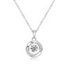 Collar elegante Mobius de plata esterlina S925 de Star City, joyería para niñas, combinable con todo, de alta gama, de nicho, ligero, de lujo, nuevo estilo chino.
