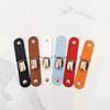 Clip para Sombrero Plateado de Cuero PU Clip de Almacenamiento para Sombrero de Viaje de Verano Clip Multifuncional para Abrigo Bolso Clip para Sombrero