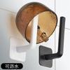 Gancho sin perforaciones, fuerte adhesivo, colgador de pared, adhesivo sin costuras, para el hogar, baño, cocina, almacenamiento, colgador multifuncional en forma de L.