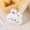 Broche de felpa de dibujos animados, muñeco de oso lindo, rana, gato, conejo, colgante para bolso, accesorios de ropa DIY