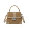 Bolso de Hombro Nuevo 2025, Bolso Cruzado de Lujo Ligero, Bolso de Diseñador para Mujer, Patrón de Serpiente, Bolso Cuadrado Pequeño de Mano a la Moda, Estilo Popular