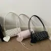 Bolso de Almohada de Lunares de un Solo Hombro a la Moda para Mujer 2026 Nueva Tendencia de Verano Bolso Sencillo de Mano para el Brazo Hombro Cruzado