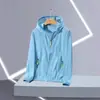 Nueva Ropa de Protección Solar de Verano para Hombres y Mujeres, Talla Grande con Capucha, Ligera, Transpirable, Ropa de Protección Solar, Chaqueta de Pesca para Exteriores para Parejas