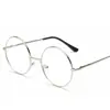 Gafas de lectura redondas de fábrica, para hombre, espejo de Príncipe, gafas de lectura retro para mujer, patillas de resorte metálicas, espejo para anciano, venta al por mayor