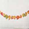 Bandera de tirar de papel con hoja de arce de Amazon, otoño, Acción de Gracias, hojas, fiesta, flor de papel para tirar, decoración, pancarta de papel