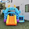 Castillo inflable para niños saltarín tobogán inflable trampolín exterior tamaño pequeño y mediano trampolín interior y exterior fabricante de trampolín monstruo