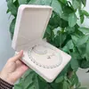 Caja para Collar, Pendientes, Caja para Pulsera, Juego de Tres Piezas, Juego de Collar de Perlas de Alta Gama, Caja de Regalo, Juego de Dos Piezas, Caja de Empaque