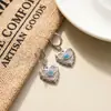 Collar Versátil y Elegante Ojo de Diablo Corazón de Venta Caliente Transfronteriza, Conjunto de Joyería de Cadena para Clavícula de Nicho de Lujo Ligero para Mujer