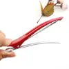 Pinza Sin Costura para Peluquería Pinza Grande de Pico de Pato Pinza para el Cabello Pinza para el Flequillo Horquilla Pinza para el Cabello Pinza Larga para Cortar el Cabello