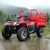 Direto da fábrica 300cc quatro rodas refrigerado a água grande motocicleta tração nas quatro rodas puxar mercadorias com caçamba ATV agrícola carro de fazendeiro