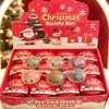 Brinquedo Squishy de Rena de Natal Transfronteiriço com Glitter, Gadget para Alívio do Estresse, Brinquedo Fofo de Animal de Estimação Descompressão de Rebote Lento