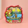 Ímãs de Geladeira de Guangxi, Lembranças de Madeira Culturais e Criativas com Tema de Cidade, Ímãs de Geladeira Turísticos das Cidades de Guilin, Liuzhou, Nanning