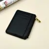 Porta-Cartões PU Transfronteiriço Grande Capacidade Multifuncional Padrão Lichia Estojo para Cartões Armazenamento Conveniente Múltiplos Compartimentos para Cartões Porta-Moedas com Zíper