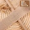 Vendas Diretas de Fábrica Artesanato DIY para Festa de Natal Casamento Rolo de Juta Cor Sólida Fita de Juta Rolo de Juta Atacado