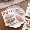 Dulce Estilo Mori Bordado Estilo Coreano Tela Linda Clip para Bebé Niña Pinza Lateral para el Cabello Pinza para el Flequillo de Niña Accesorios para el Cabello