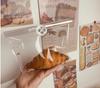 Saco de Embalagem para Bagel Transparente Pão Plástico Plano Saco Torrada Pão Dorayaki Assar Tartelete Único Auto-Selante