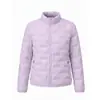Nueva Ropa de Otoño e Invierno para Mujer, Chaqueta Térmica Ligera de Lana y Forro Polar, Chaqueta Cortavientos con Cuello Alto, Capa Exterior para Protección contra el Frío y Calor