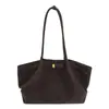 Bolso de Mano Retro Escarchado de Gran Capacidad, Opciones Multicolor para Combinar Diariamente, Bolso de Hombro/Axila, Bolso de Mujer Tipo Dumpling de Gamuza