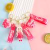 Barbie amor Muñeca de dibujos animados llavero colgante niña bolso muñeca máquina de garras llavero adornos regalo mayoreo