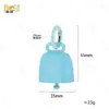 Venda Quente Transfronteiriça Sino de Coleira para Pet Dopamina Super Alto Pingente para Mochila de Montanhismo ao Ar Livre Sino de Vaca de Metal Pintado Colorido
