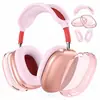 Nueva Funda Protectora de Silicona para Airpodsmax2 Funda Protectora para Auriculares Bluetooth Apple Montados en la Cabeza Funda Transparente para Auriculares