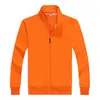 Sudadera Gruesa de Otoño e Invierno con Logo Bordado Moda Cuello Alto Ropa de Trabajo Sudadera con Forro Polar Uniforme de Clase Impresión DIY