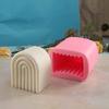 Geometria do arco Rainbow Bridge aromaterapia vela sabão molde de silicone BK1332-1334 8307