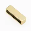 Moda europea y americana joyería para hombre personalidad simple DIY pulsera de nombre pulsera de cuero ajustable acero inoxidable joyería de cuero