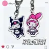 Temática de Cocina Dibujos Animados Sanrio Llavero Acrílico DIY Colgante de Llave Creativo Lindo Accesorios de My Melody
