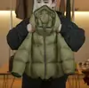 2026 Nuevo Modelo Abrigo de Algodón Grueso de Moda con Capucha para Niños y Niñas, Corte Holgado, Chaqueta Cálida, Top Estilo Coreano