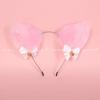 Diadema con Campana de Cola de Gato SM Set de Tres Piezas Plug Anal Trasero de Pecho Coqueteo de Pareja Accesorios Alternativos de Broma